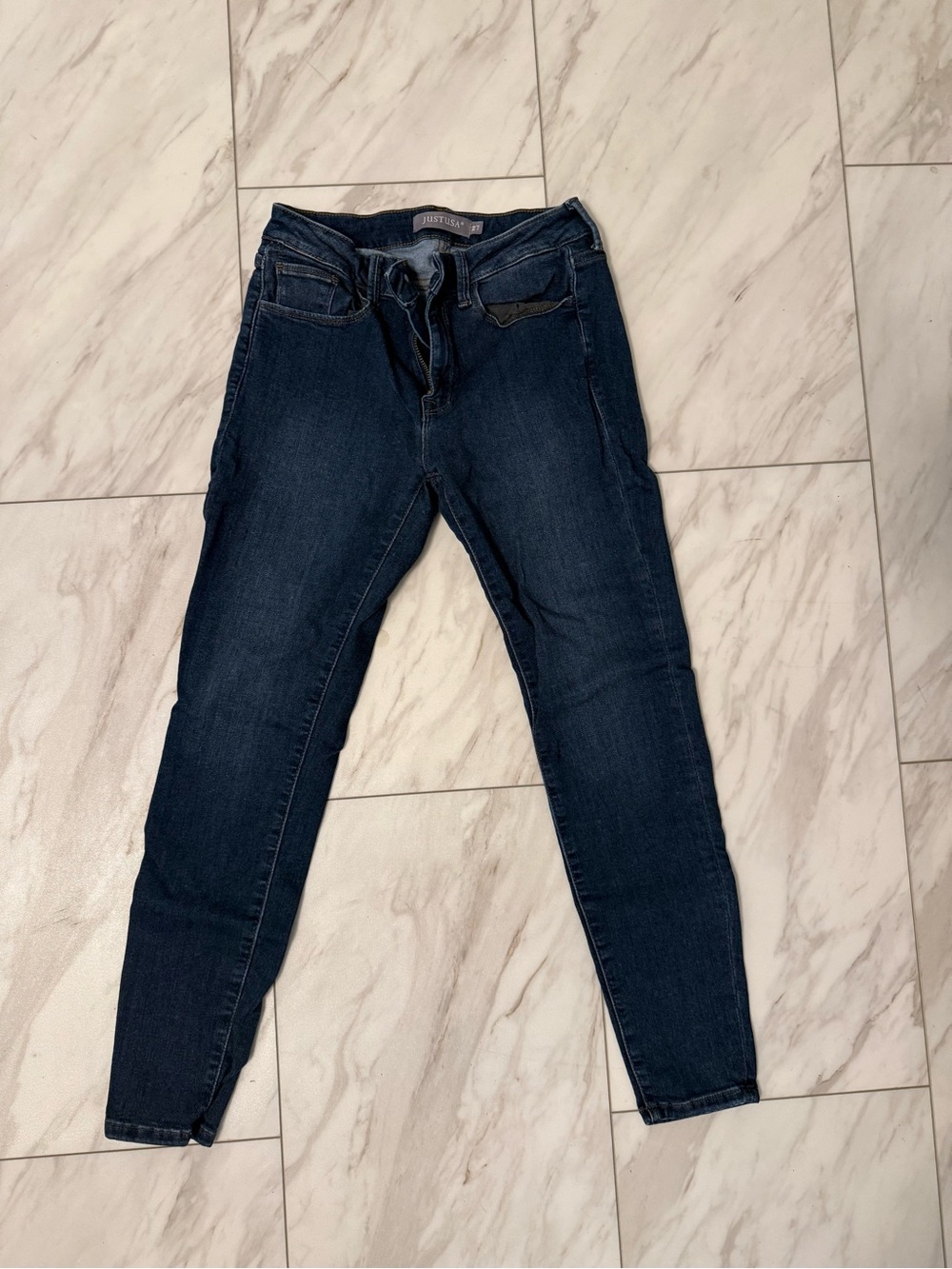 Just USA Dark Indigo Skinny Jeans
